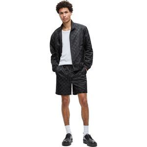 Mode Of One Mens Check Jacquard Casual Walking Shorts, NWT